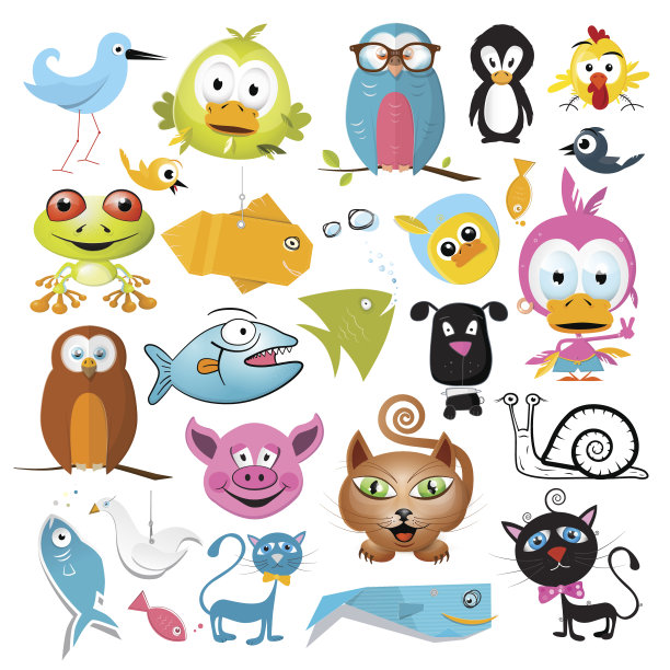向量组动物图片下载