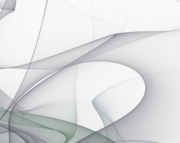 分形在白色背景上图片下载