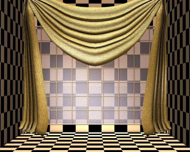 黄色的房间图片下载