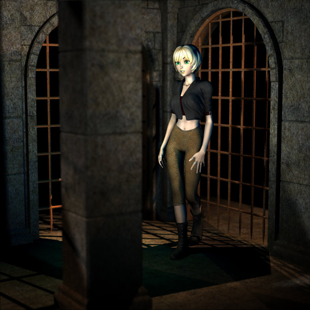 女孩探索图片下载