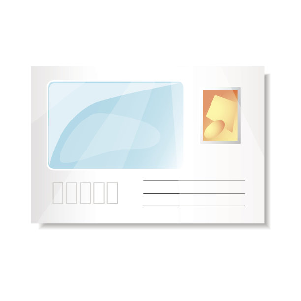 地址的信封图片下载