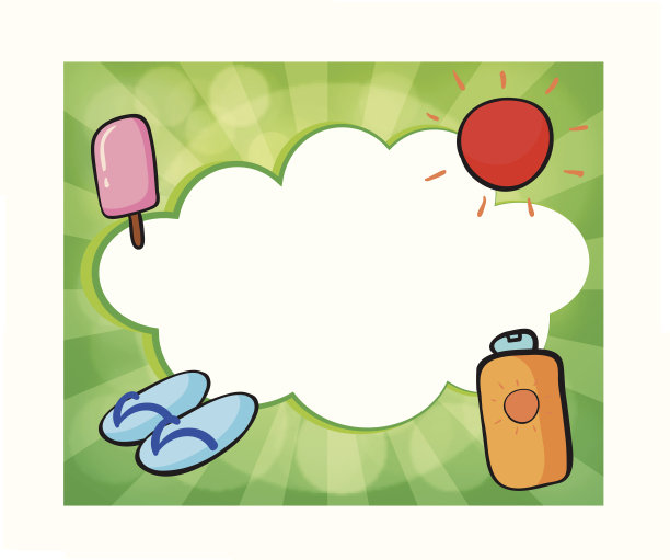 夏季的空云模板图片下载