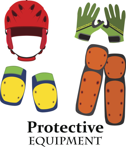 自行车防护装备，平展式自行车齿轮。图片下载