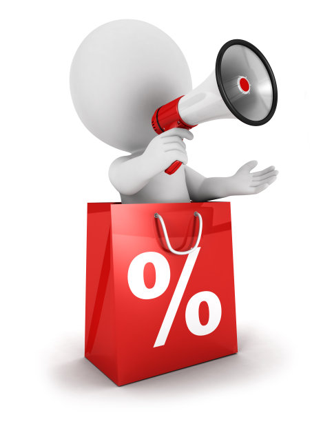 3d白人销售公告图片下载