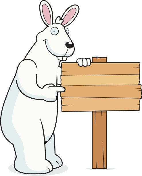 兔子标志图片下载