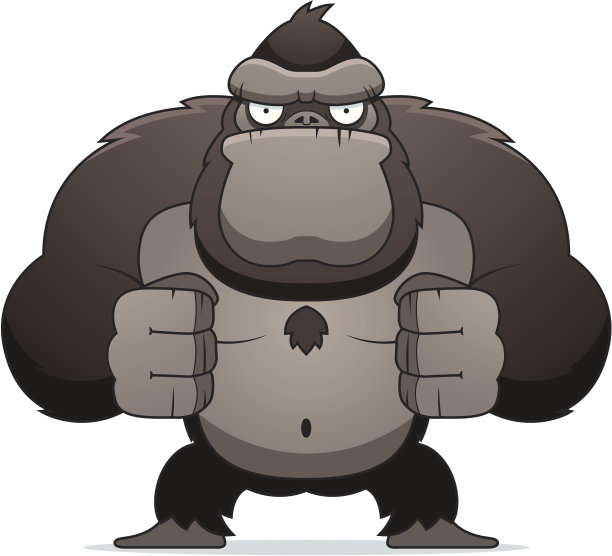 愤怒的大猩猩图片下载