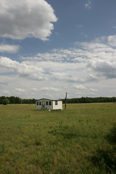 小型移动房屋在马里昂，南卡罗来纳州。图片下载