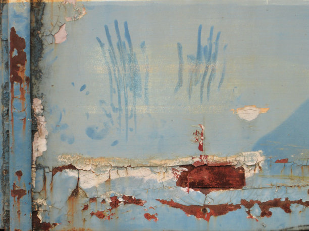 生锈的金属垃圾背景图片下载