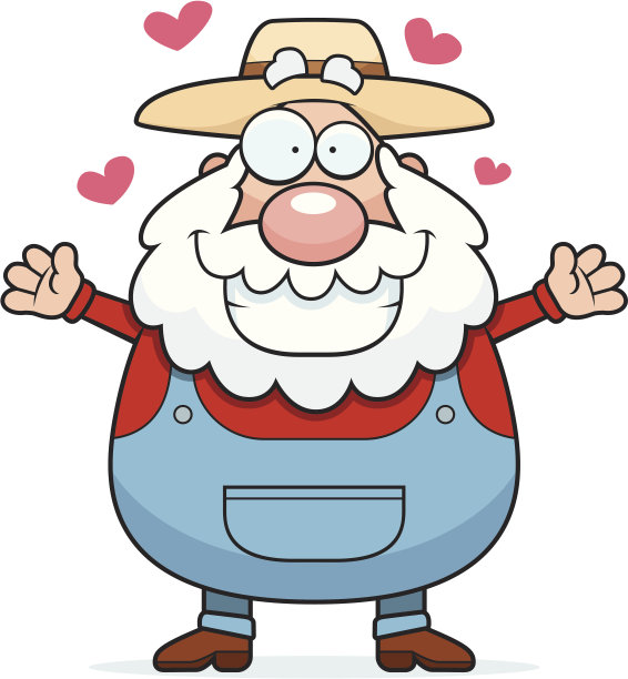 农民的拥抱图片下载