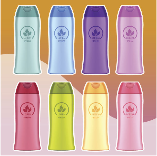 化妆瓶套装图片下载