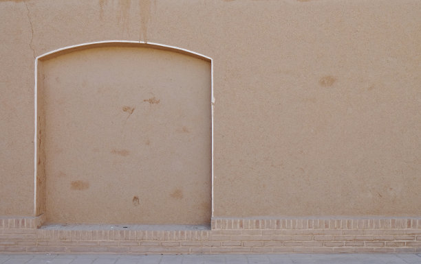 来自伊朗的卡山的古拱门图片下载