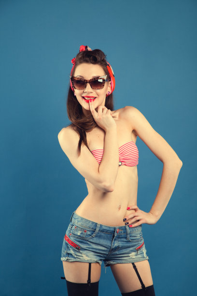 美女的女孩。图片下载