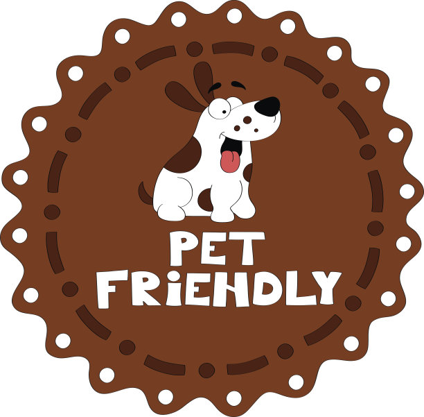 宠物友好矢量图图片下载