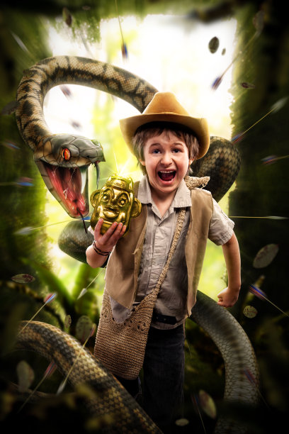 冒险的孩子图片下载