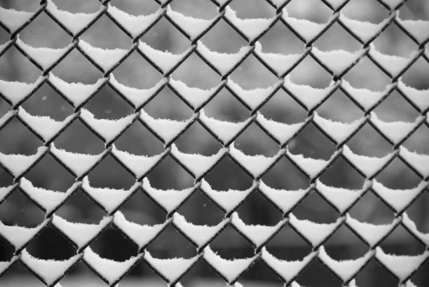 雪栅栏图片下载