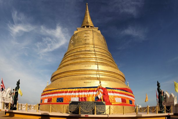 泰国曼谷的金塔宗教偶像图片下载