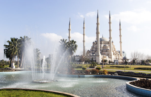 阿达纳萨班奇中央清真寺图片下载