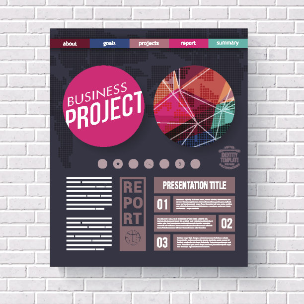 业务项目演示信息图图片下载