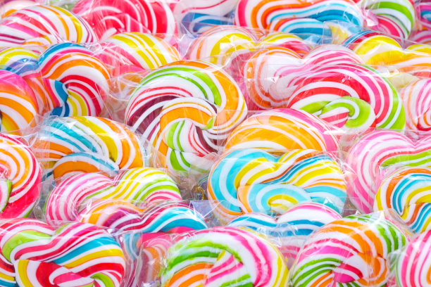 彩色的棒棒糖图片下载