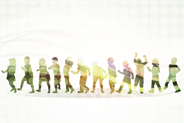 快乐的孩子们一起跳舞图片下载