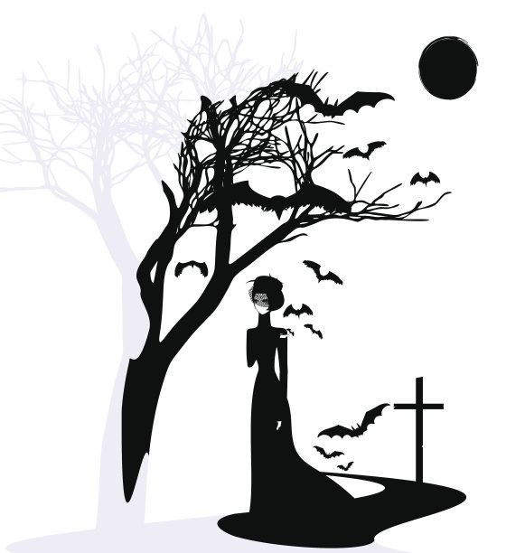 黑色哥特爵士图片下载