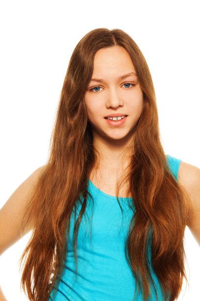 快乐的青少年女孩图片下载