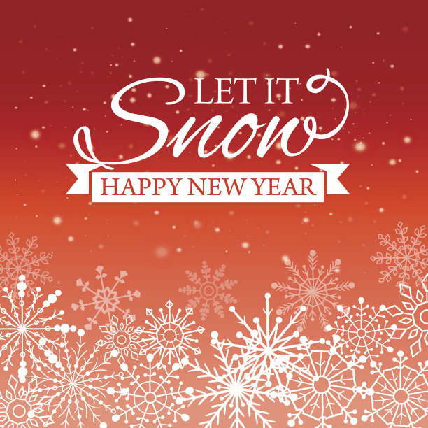 电子贺卡恭贺新年及圣诞快乐。向量图片下载