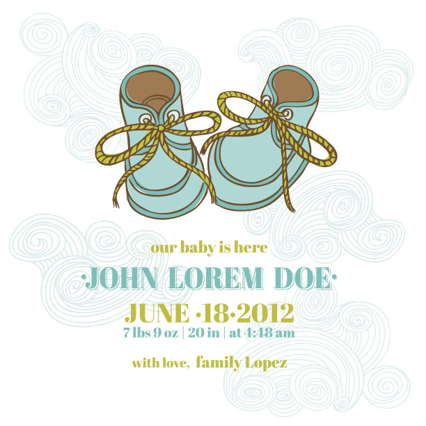 男婴沐浴和入境卡图片下载