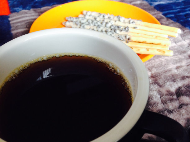 饼干和咖啡图片下载