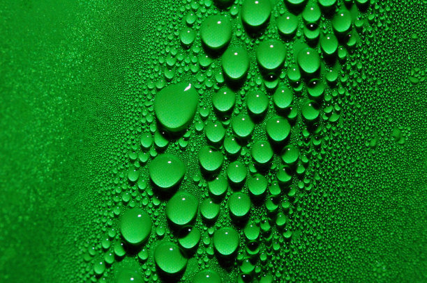 绿色的水滴图片下载