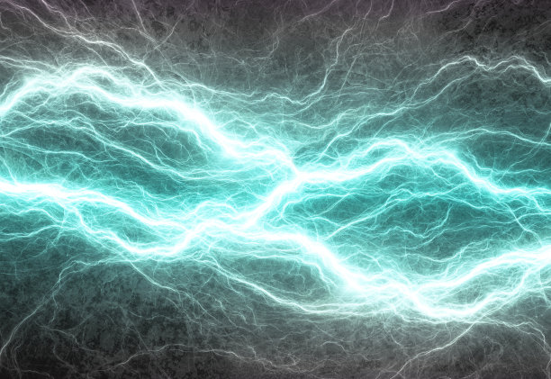 青色电气照明图片下载