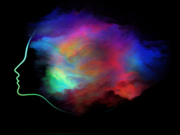 女孩星云图片下载