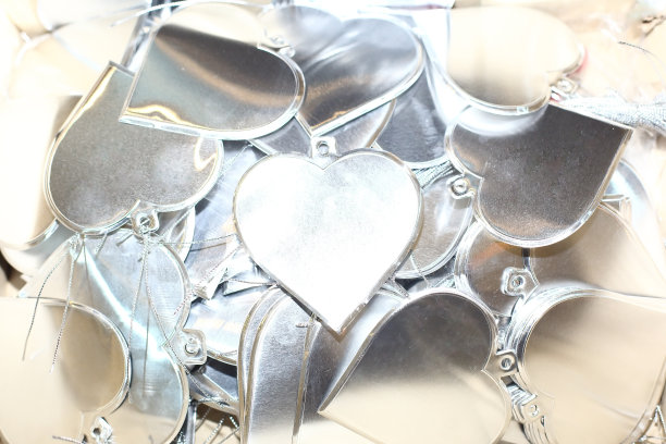 心形圣诞新年婚礼挂在爱的日子除夕铬空白装饰图片下载