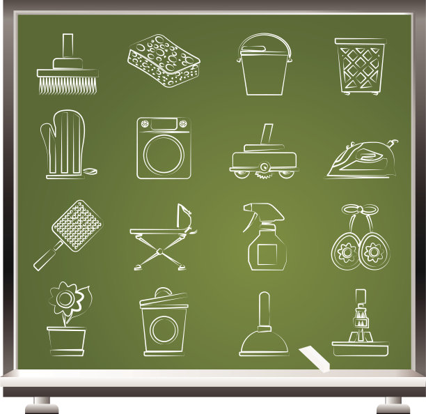 家居用品和工具图标图片下载