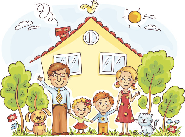 家里的人图片下载