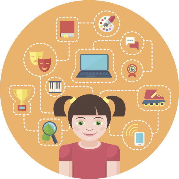 女孩的兴趣图片下载