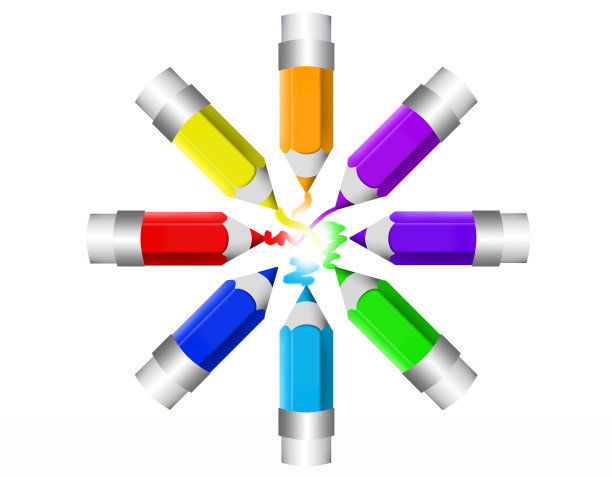 彩色铅笔图片下载
