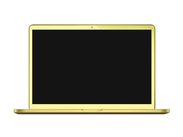 现代时尚的笔记本电脑图片下载