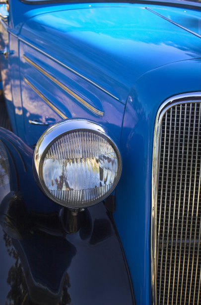 蓝色的汽车图片下载