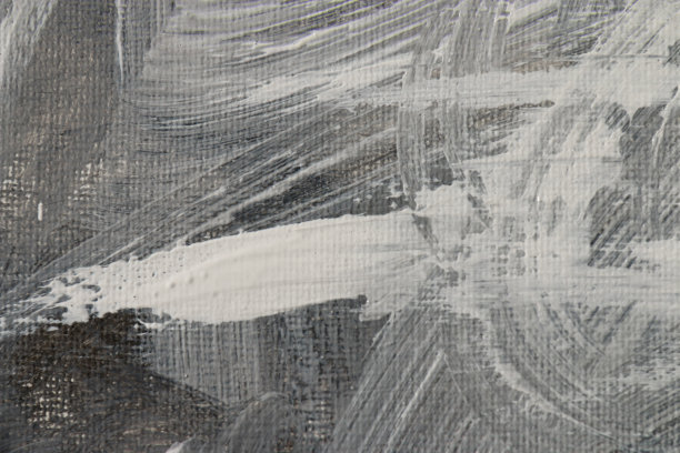 灰色色调的背景。油漆纹理。抽象艺术背景。画布上的油画。笔触的油漆。图片下载