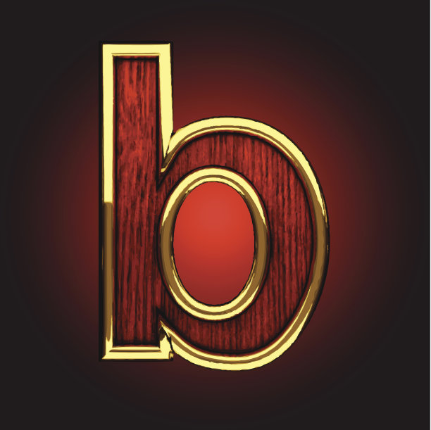 红色木纹金色矢量图形图片下载