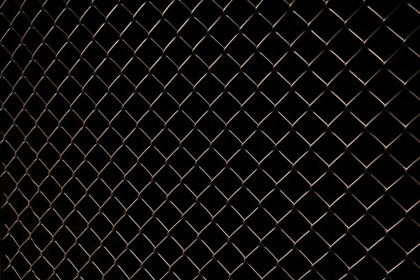 钢栅栏的场景图片下载