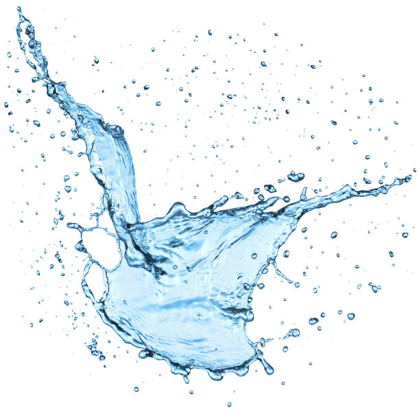 水飞溅。图片下载