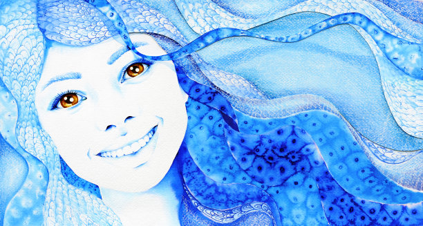 微笑公主的画像图片下载