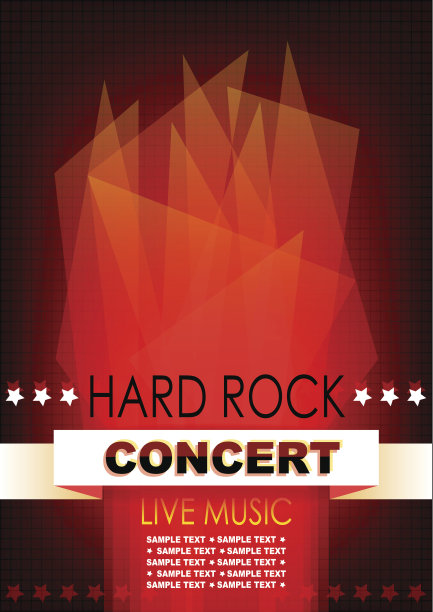 垂直音乐背景与红色抽象元素。图片下载