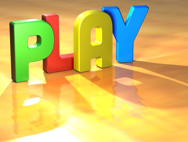 黄色背景的文字游戏图片下载