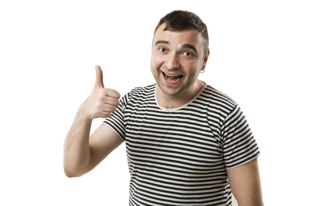 点赞的男人图片下载