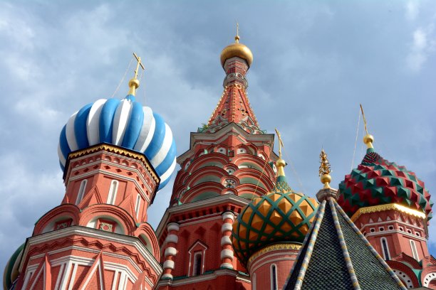瓦西里大教堂，莫斯科，俄罗斯图片下载