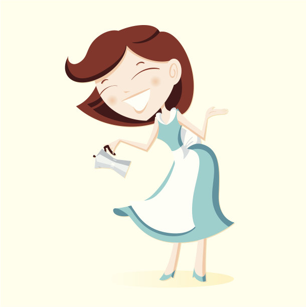 女人准备早餐图片下载