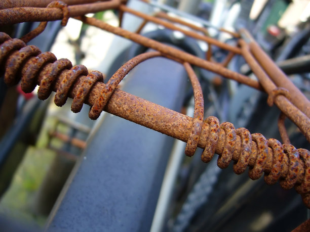 生锈链条特写图片下载